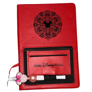 Disney World Red Journal with Pen